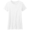 Allmade Women's Bright White Tri-Blend Tee