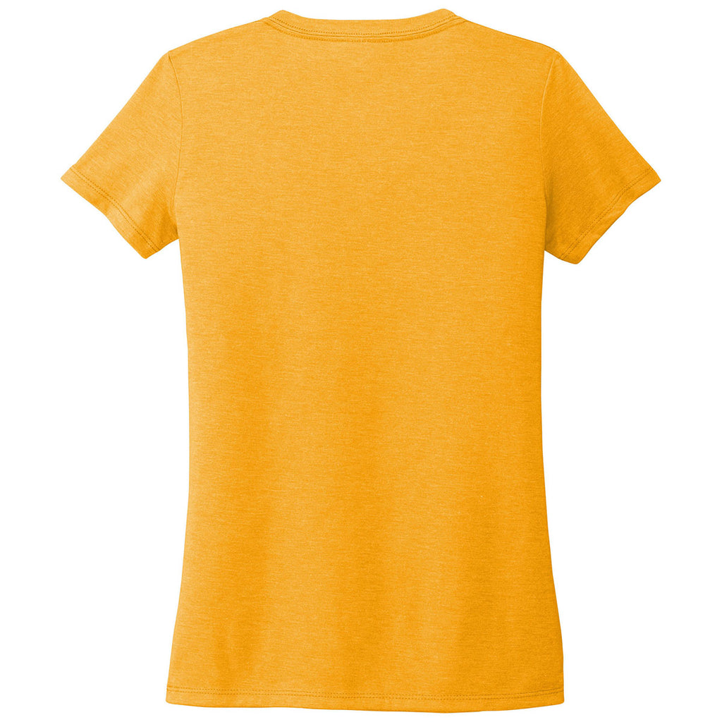 Allmade Women's Orange You Fancy Tri-Blend V-Neck Tee