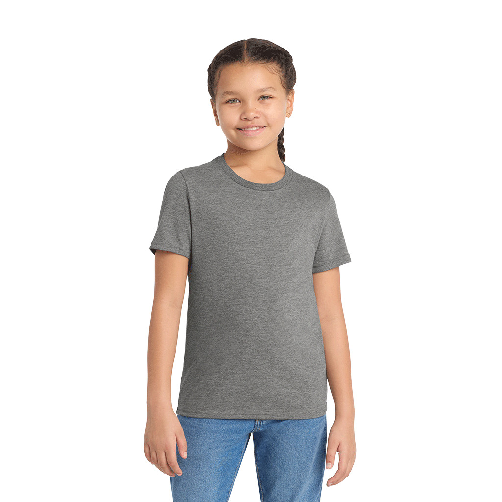 Allmade Youth Aluminum Grey Tri-Blend Tee