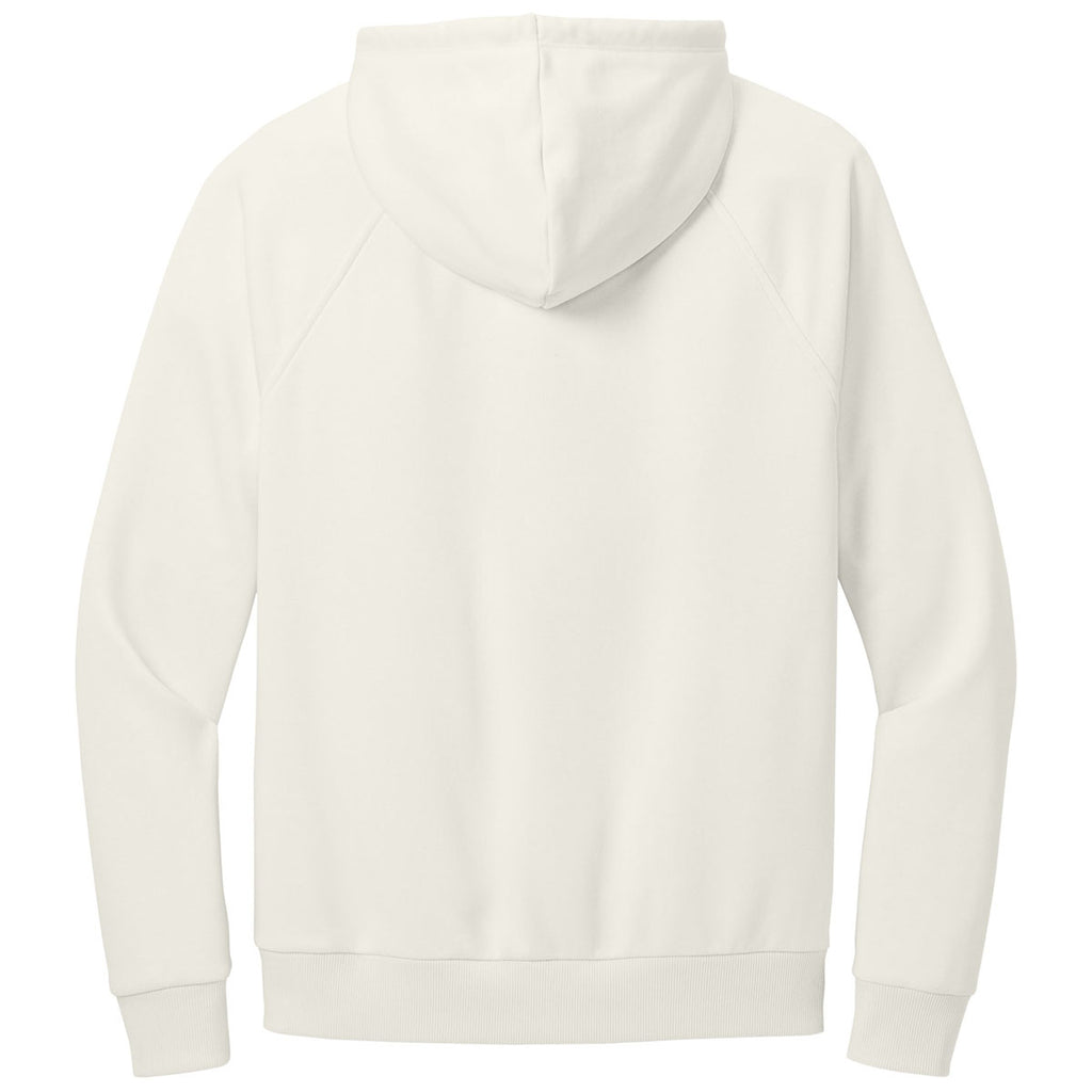 Allmade Unisex White Sand Organic CVC Fleece Pullover Hoodie