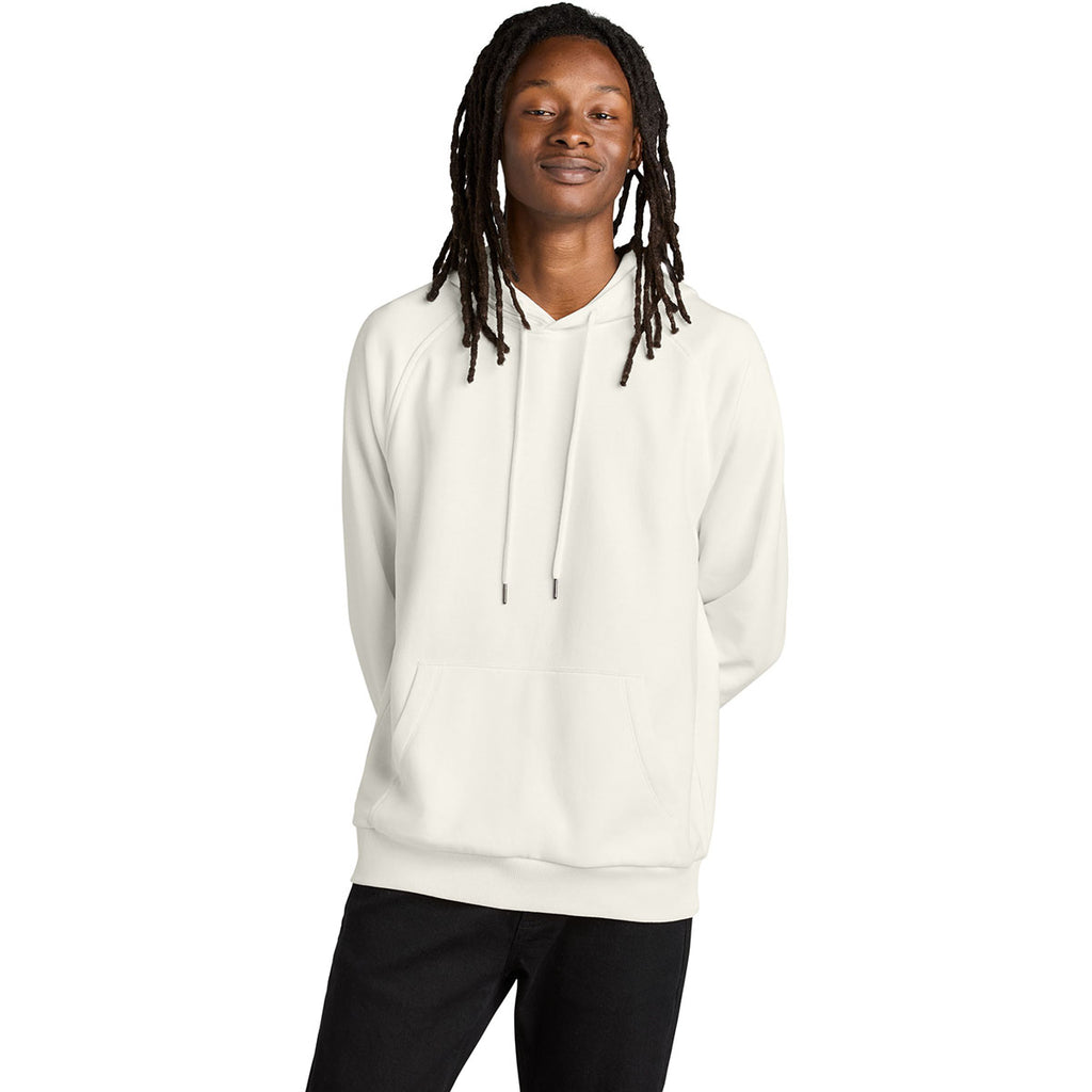 Allmade Unisex White Sand Organic CVC Fleece Pullover Hoodie