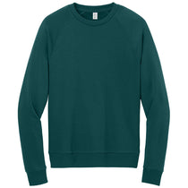 Allmade Unisex Deep Sea Green Organic CVC Fleece Crewneck Sweatshirt