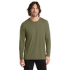 Allmade Unisex Olive You Green Tri-Blend Long Sleeve Tee