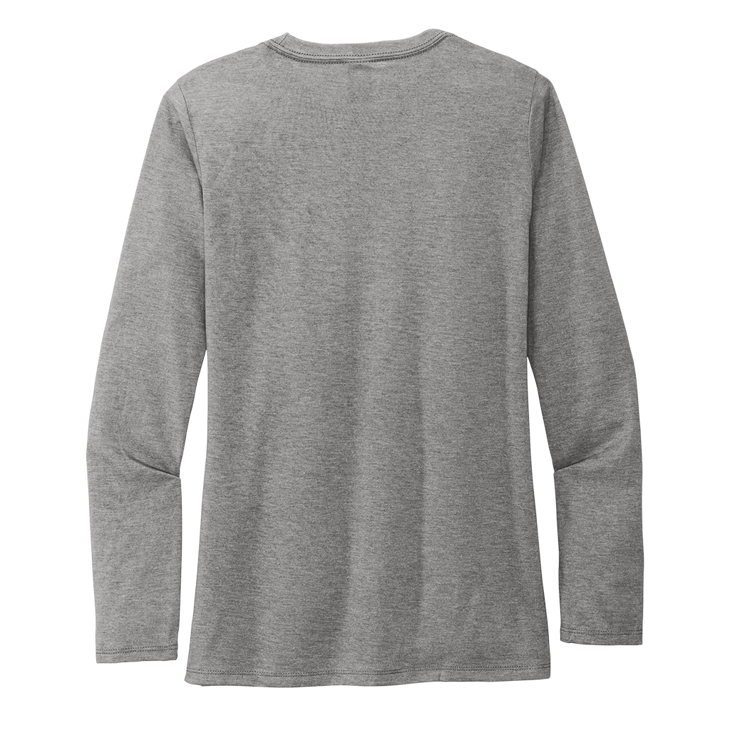 Allmade Women's Aluminum Grey Tri-Blend Long Sleeve Tee