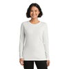 Allmade Women's Fairly White Tri-Blend Long Sleeve Tee