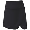 A. PUTNAM Women's Black Wrap Skort