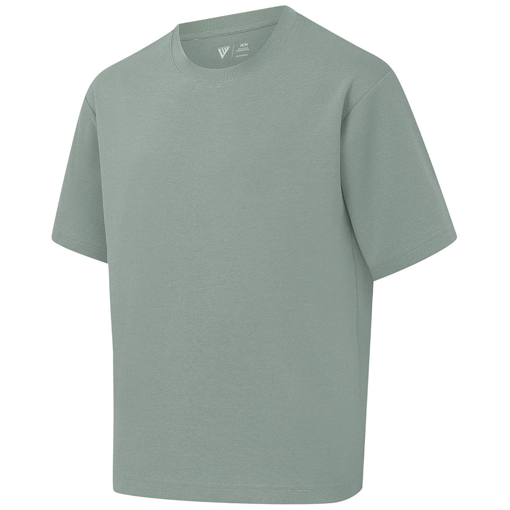 Levelwear Unisex Iceberg Green Luxe Signature Knit Top