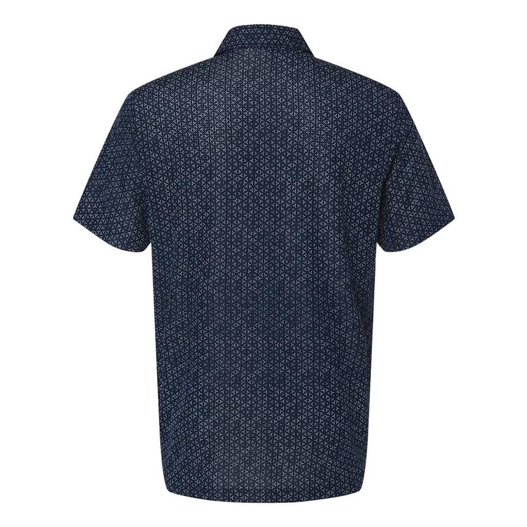 Adidas Men's Collegiate Navy/White Ultimate365 Mesh Tango Print Climacool Polo - Limited Edition