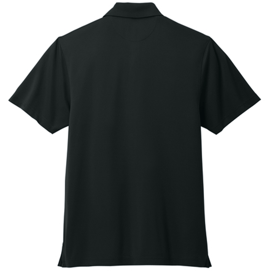 Brooks Brothers Men's Deep Black Mesh Pique Performance Polo