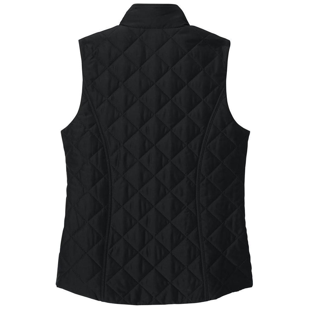 Brooks Brothers Women's Deep Black Quilted Vest