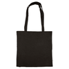 Primeline Black Basic Cotton Tote Bag