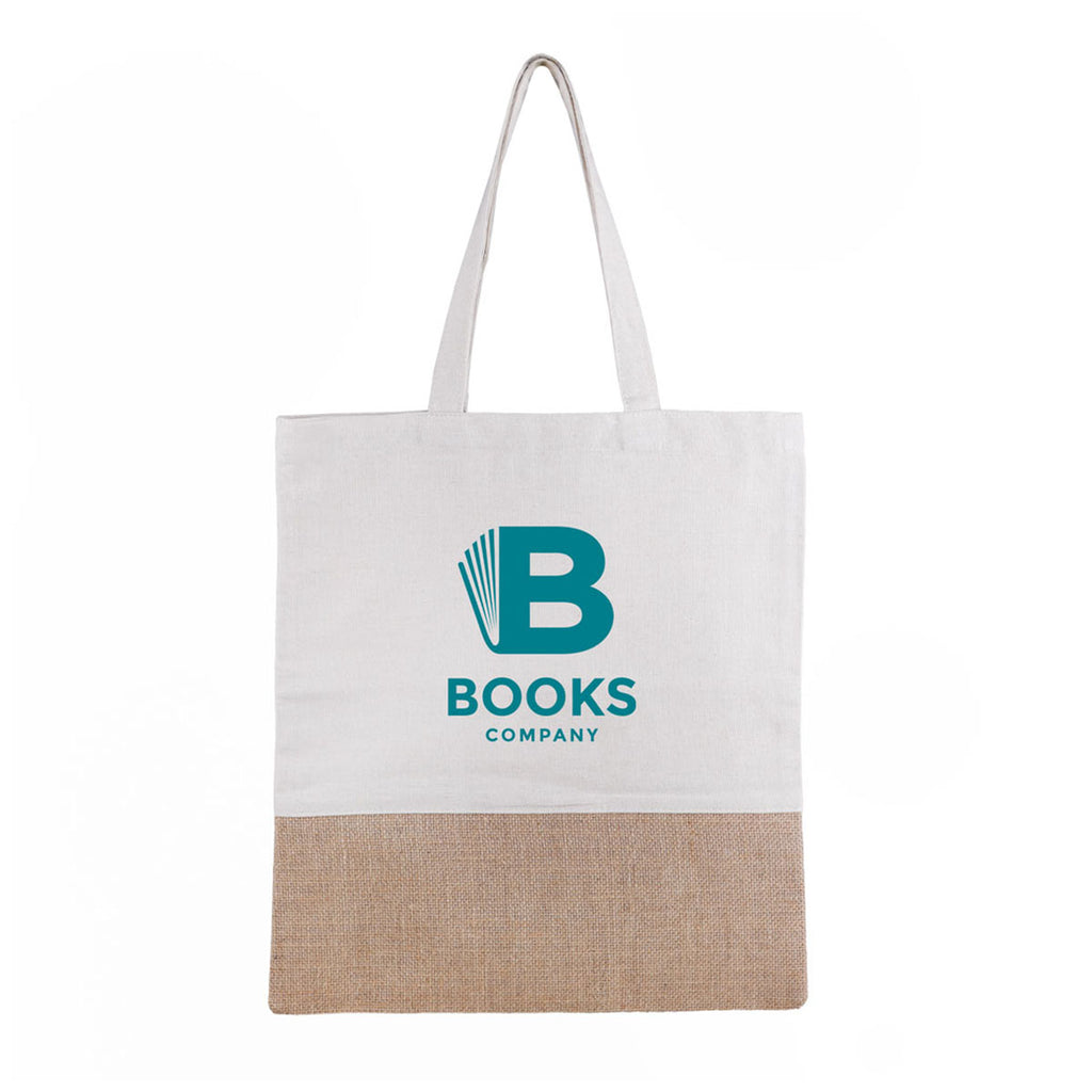 Beacon Natural/Jute Quetico 8 Oz. Cotton And Jute Convention Tote
