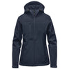 Stormtech Women's Navy/Navy Cascades Softshell Hoody