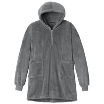 Port Authority Smoke Grey Plush Poncho
