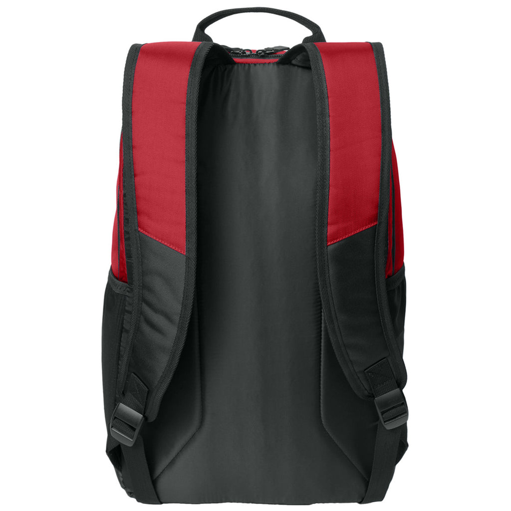 Sport-Tek Deep Red Rec Backpack