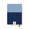 Papier Blue/Navy Colorblock Daily Planner