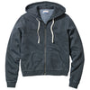 Marine Layer Women's Black Cloud 9 Fleece Full Zip Hoodie
