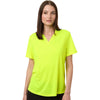 Core 365 Women's Safety Yellow Nova Performance Pique Polo
