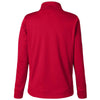 Core 365 Women's Classic Red/Carbon Market Snag Protect Mesh Colorblock Quarter-Zip Pullover