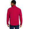 Core 365 Men's Classic Red/Carbon Origin Performance Pique Quarter Zip