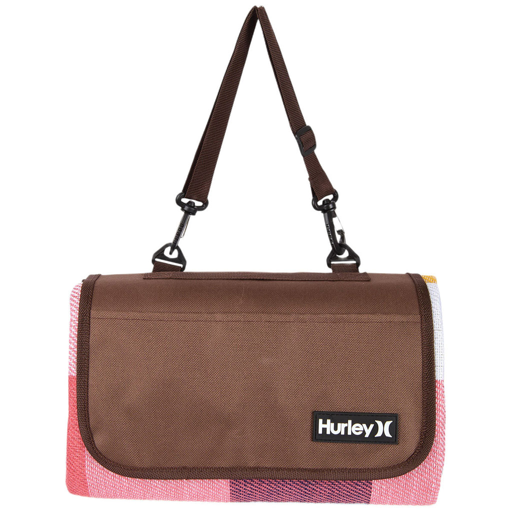 Hurley Purple Water Resistant Outdoor Packable Mat