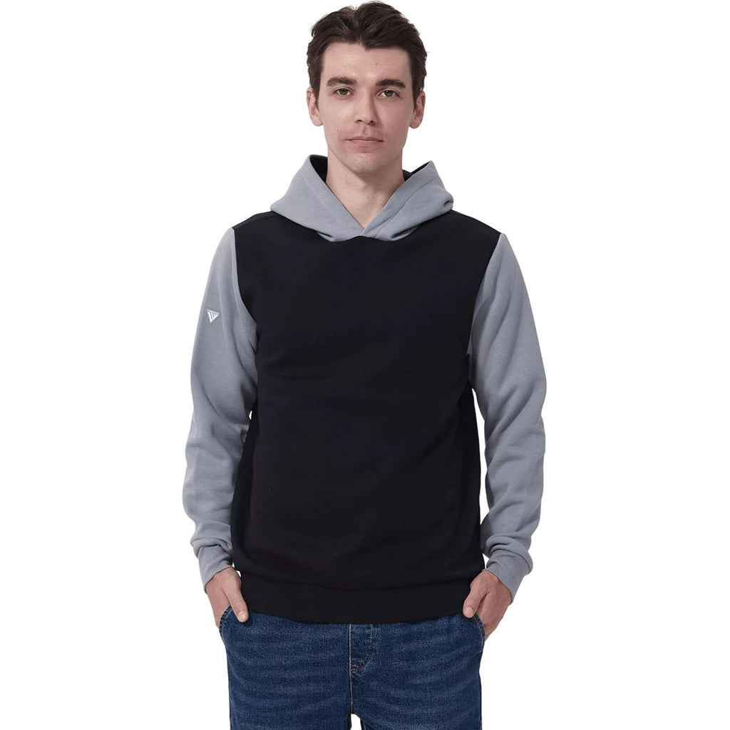 Levelwear Men's Black/Pebble Ultimate Hoodie