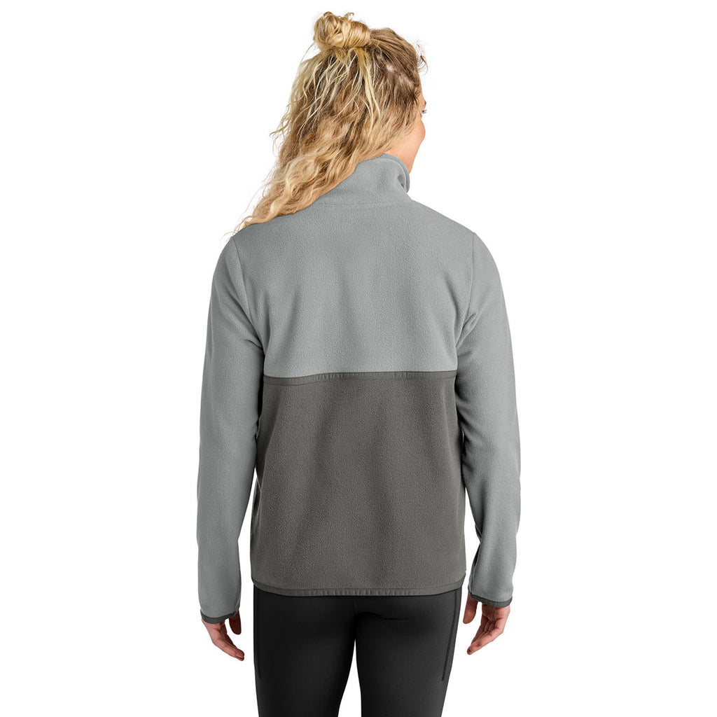 Cotopaxi Women's Smoke/Cinder Amado 1/2-Zip Fleece