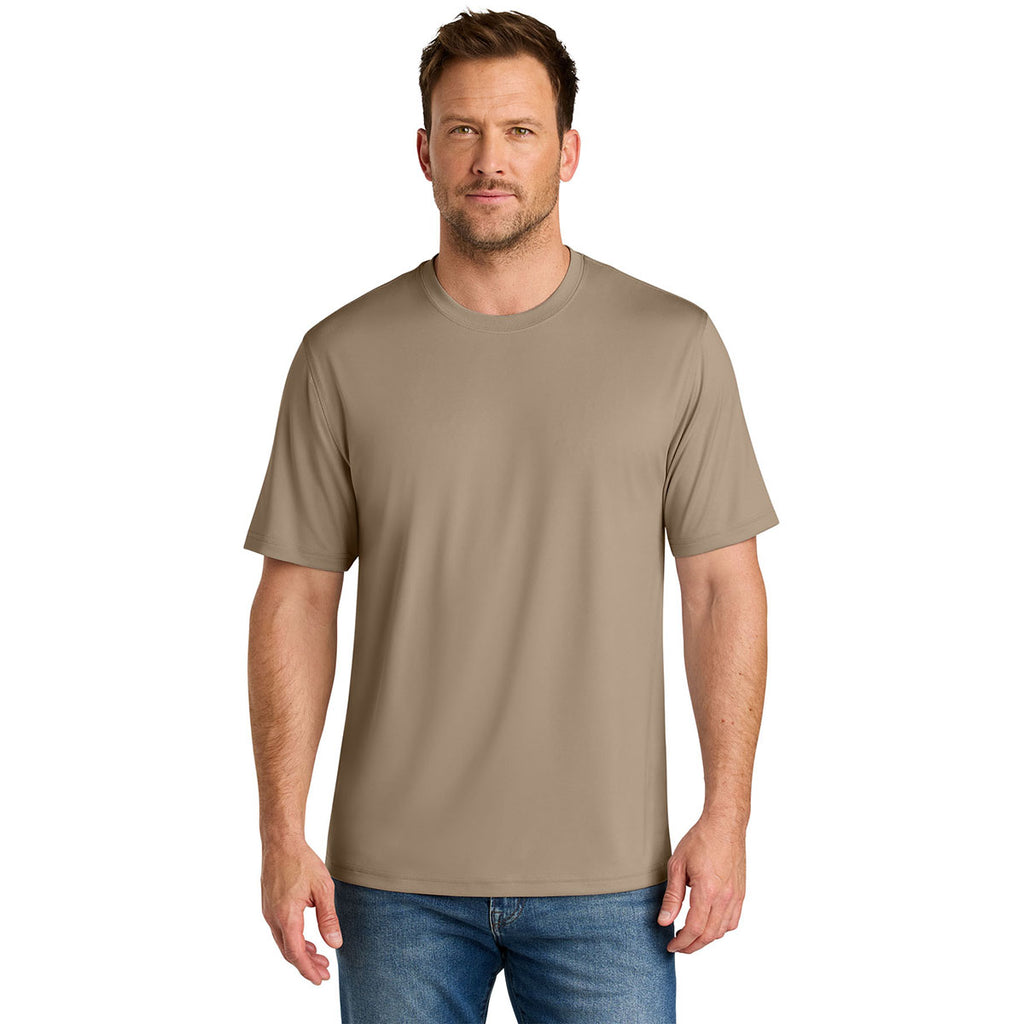 CornerStone Men's Silver Tan Workwear Pro Short Sleeve Tee