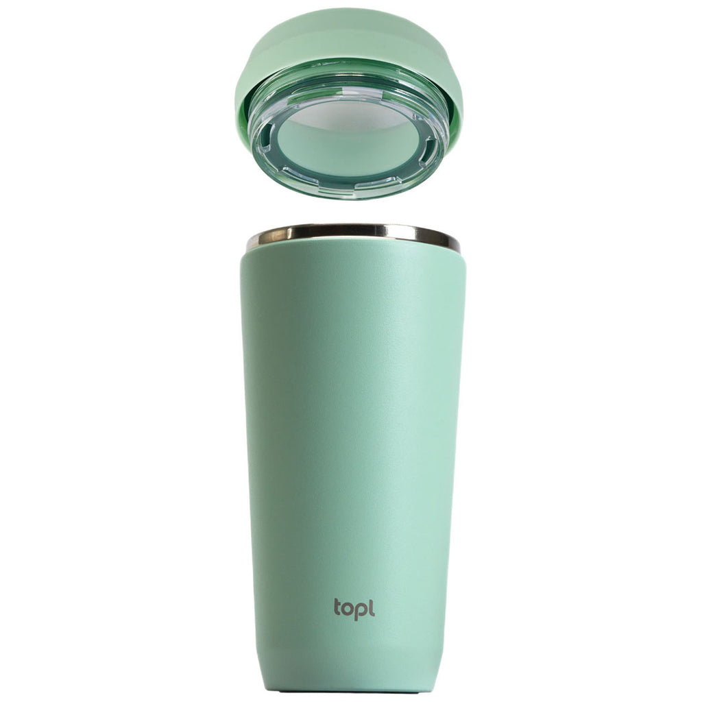 TOPL Aqua 16 oz. Double Wall, Recycled Stainless Steel 360° Tumbler