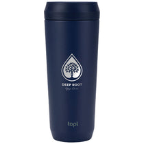 TOPL Navy 20 oz. Double Wall, Recycled Stainless Steel 360° Tumbler
