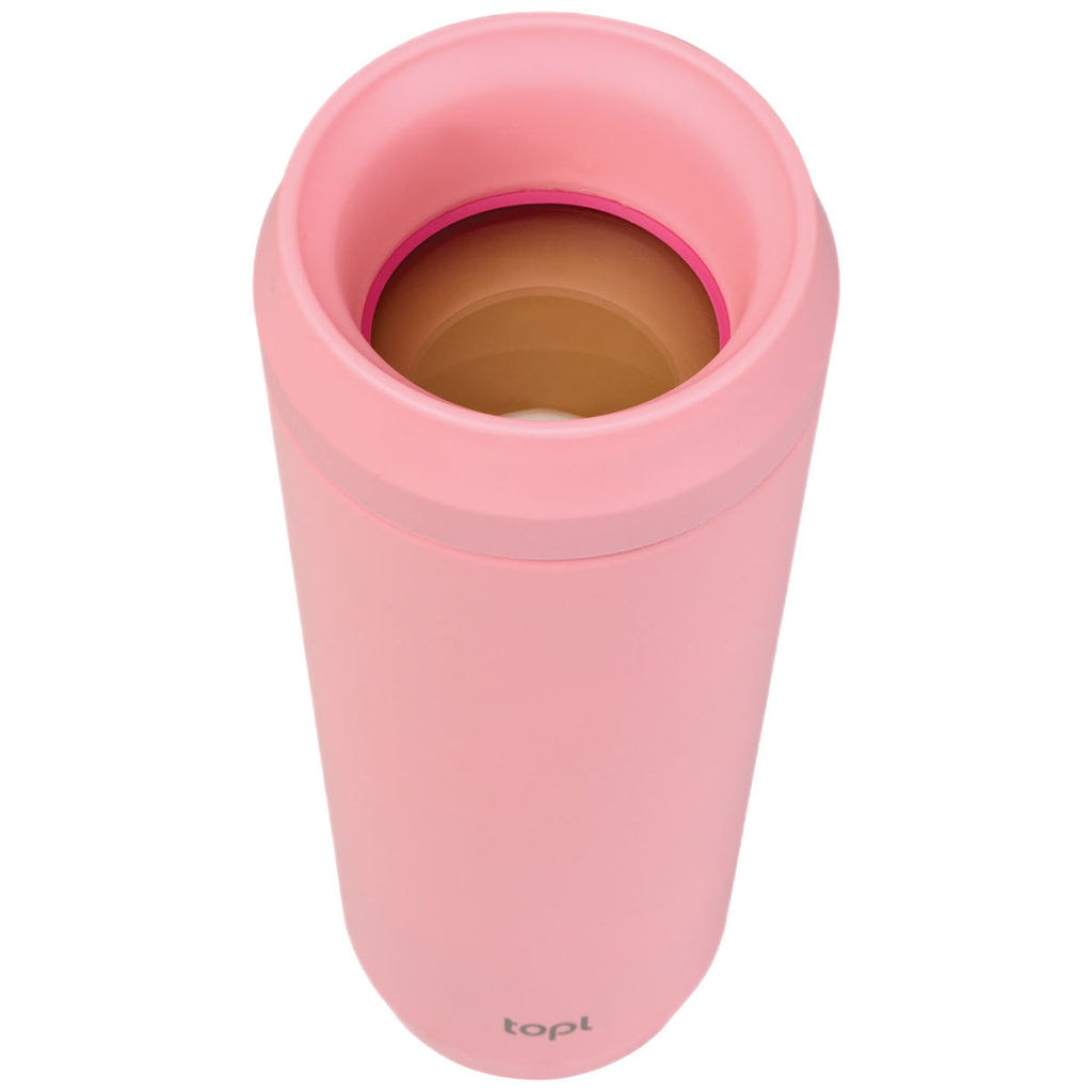 TOPL Pink 20 oz. Double Wall, Recycled Stainless Steel 360° Tumbler