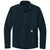 Carhartt Men's Navy Textured 1/2-Zip Fleece Jacket