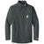 Carhartt Men's Carbon Heather Force 1/4-Zip Long Sleeve T-Shirt