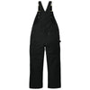 Carhartt Unisex Black Firm Duck Insulated Bib Overalls