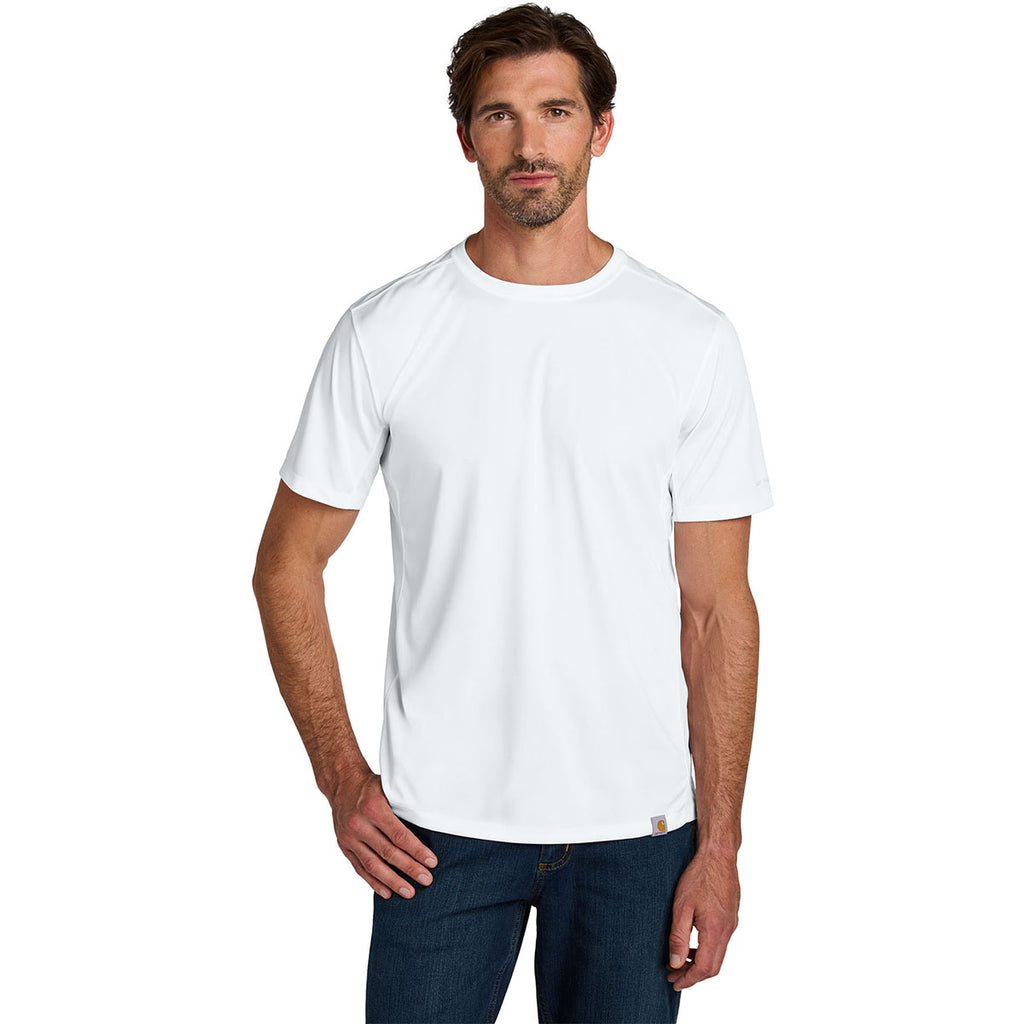 Carhartt Men's White Force Sun Defender Short Sleeve T-Shirt