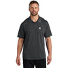 Carhartt Men's Shadow Grey Force Snag-Resistant Pocket Polo