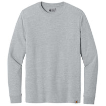 Carhartt Men's Heather Grey Long Sleeve T-Shirt