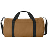 Carhartt Carhartt Brown Canvas Packable Duffel with Pouch