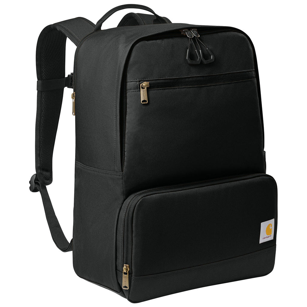 Carhartt Black Two-Compartment Cooler Backpack