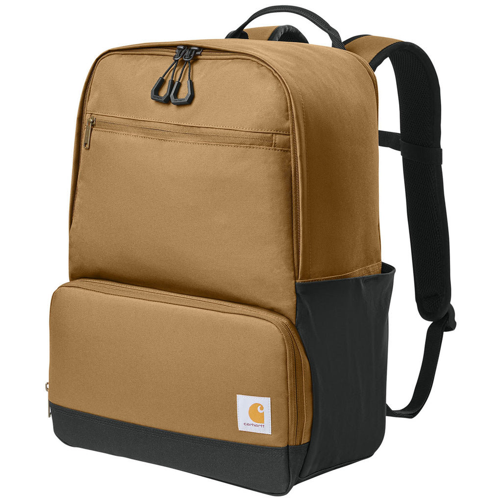 Carhartt Carhartt Brown Two-Compartment Cooler Backpack