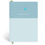 Papier Blue/Light Blue Colorblock Dotted Notebook