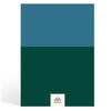 Papier Navy/Dark Green Colorblock Gratitude Journal