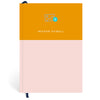 Papier Pink/Mustard Colorblock Gratitude Journal