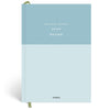 Papier Blue/Light Blue Colorblock Wellness Journal