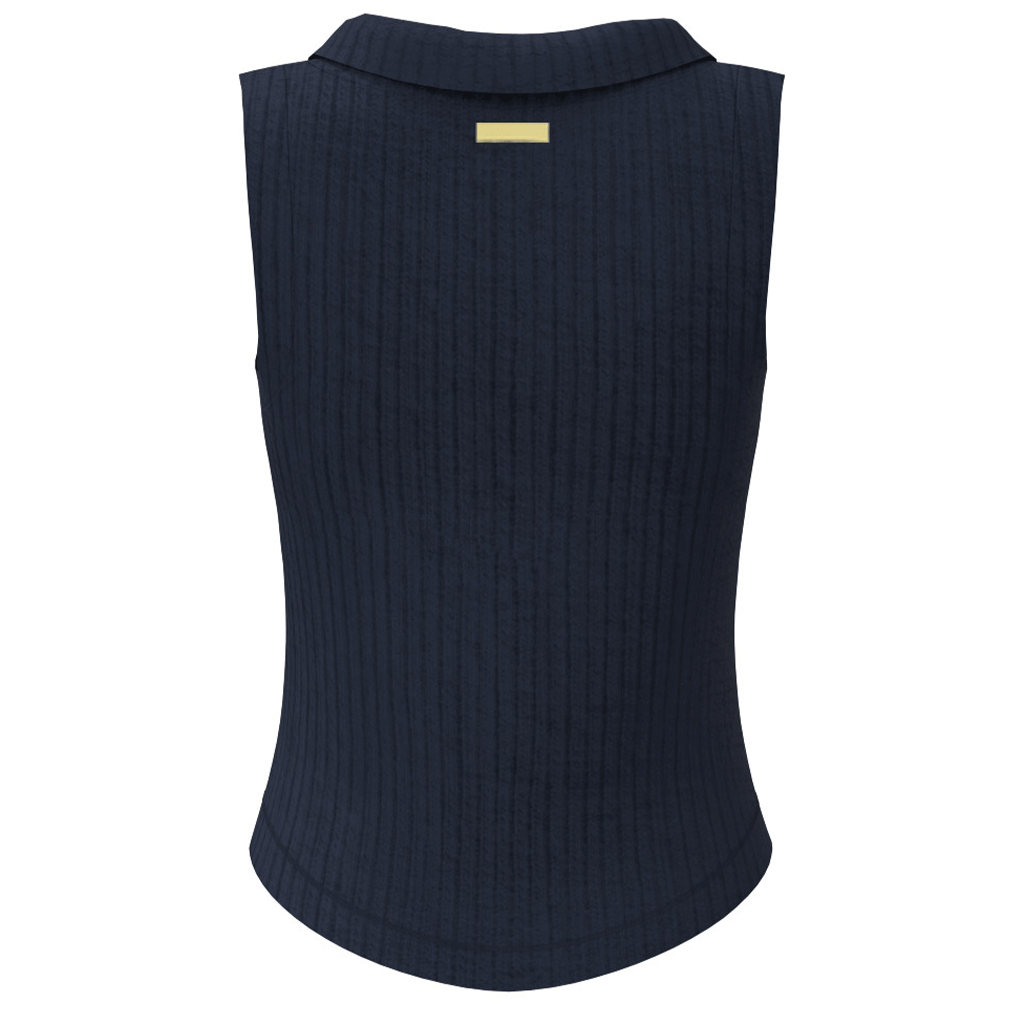 A. PUTNAM Women's Dress Blues Crochet Sleeveless Top