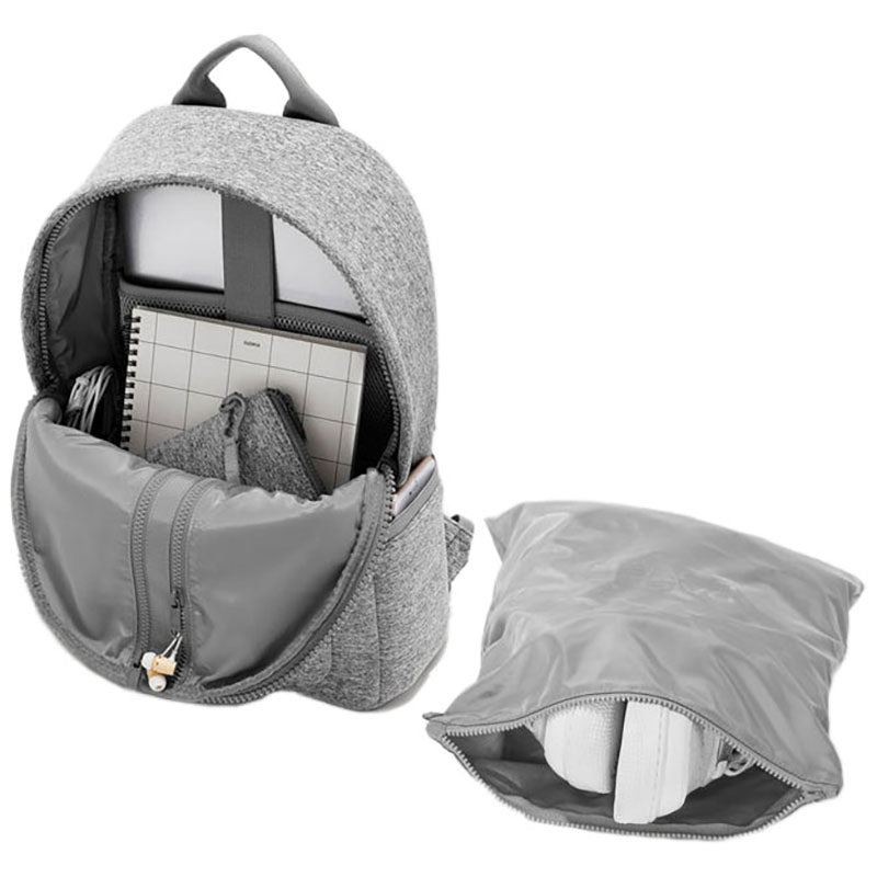 Dagne Dover Heather Grey Dakota Neoprene Backpack - Medium