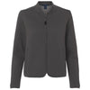 Devon & Jones Women's Graphite Berkeley Textured Full-Zip Jacket