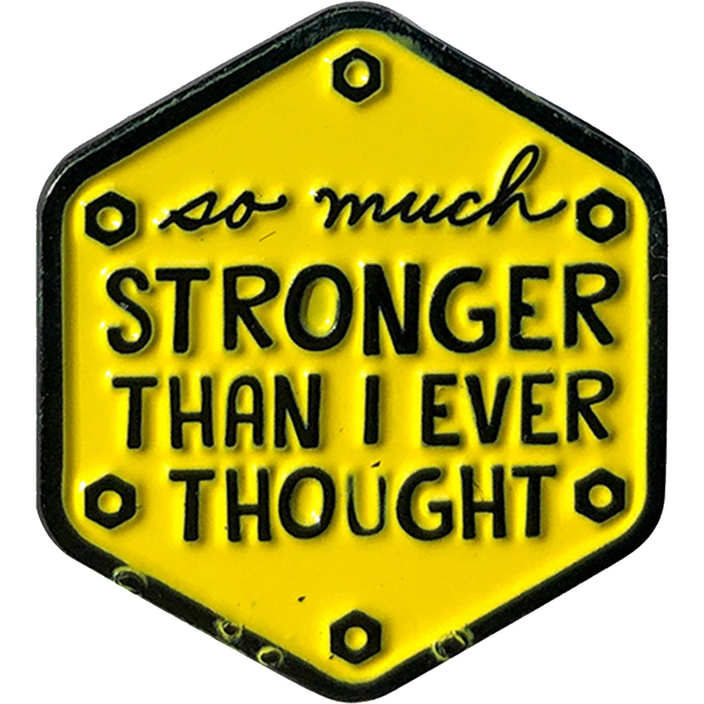 BCG Silver Diestruck Soft Enamel Lapel Pin 1 1/4″ W x 1 1/4″ H