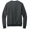 District Men's Heathered Charcoal Perfect Weight Fleece Crew