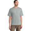 District Men's Light Heather Grey Heavyweight Very Important Tee